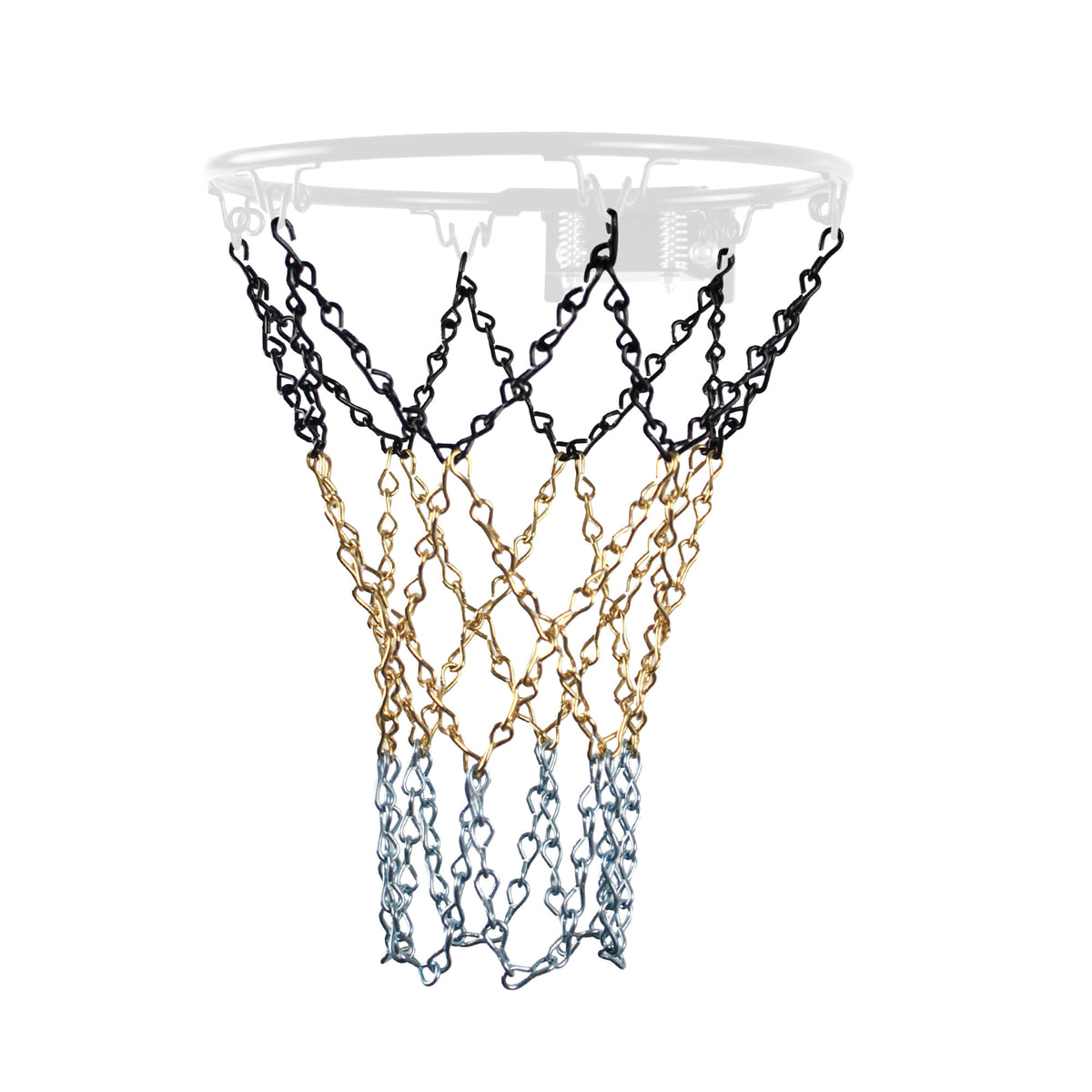 Chain Net Alberta 6-Hook Black Gold Silver Mini Chain Net – Projekt Hoop