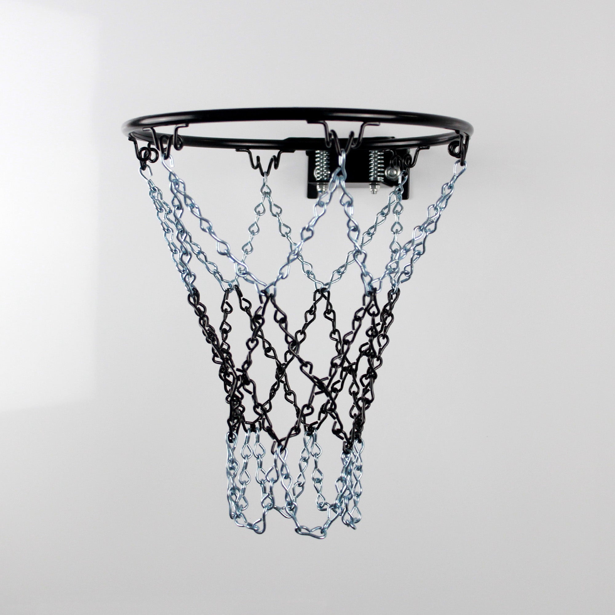 6-Hook Silver & Black Mini Chain Net